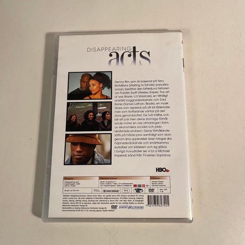 DVD - Disappearing Acts. Wesley Snipes