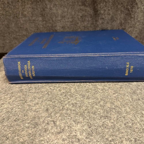 Riksstambok för svenska varmblodiga hästen 1979