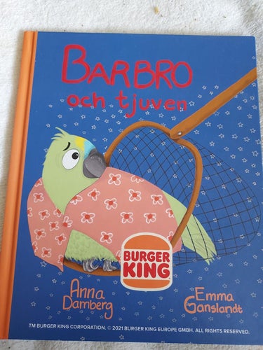 bok Barbro och tjuven 16x19,5 cm !