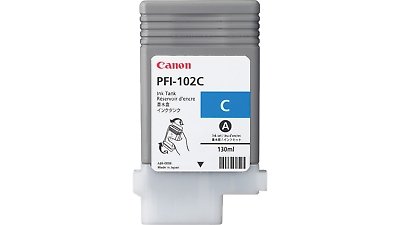 Canon PFI-102C Cyan bläckbehållare