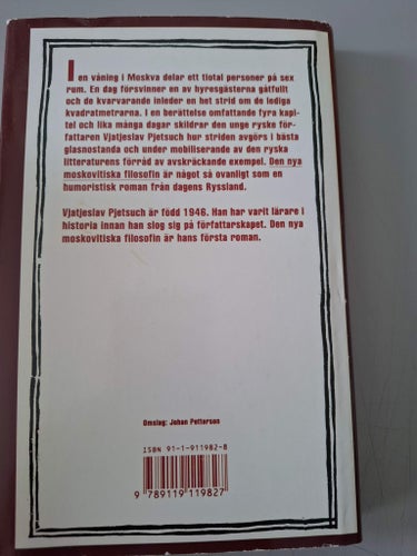 Den nya moskovitiska filosofin - roman