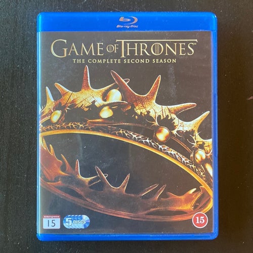 Game of thrones 2-season blu-ray
