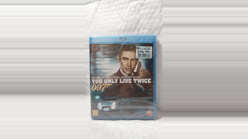 James Bond You Only Live Twice Blu-ray Oöppnad & Inplastad