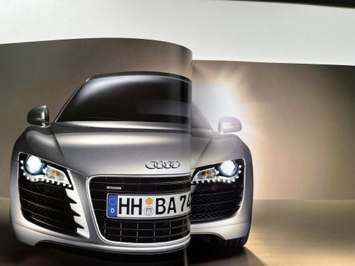 Audi R8 broschyrer