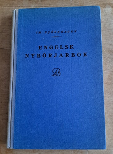 Engelsk nybörjarbok av I.M. Björkhagen