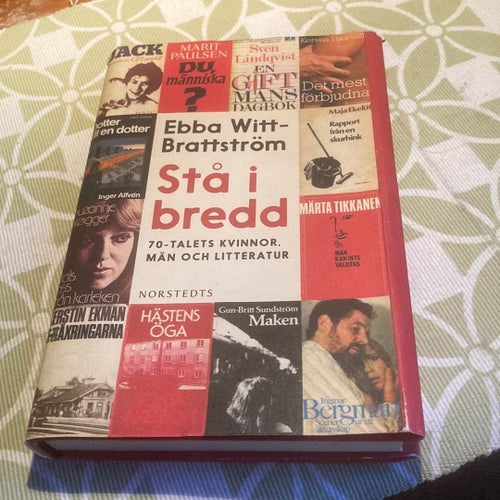 Stå i bredd av Ebba Witt-Brattström