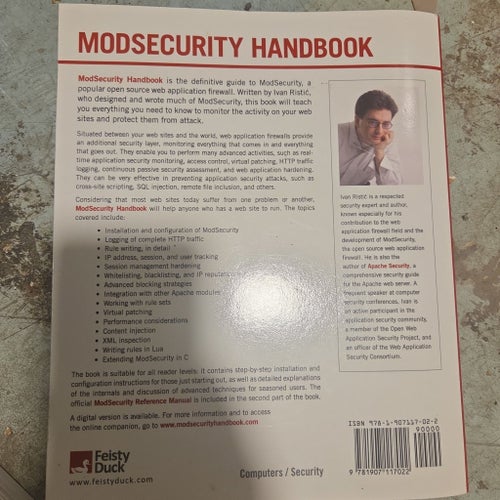 MODSECURITY HANDBOOK av Ivan Ristić