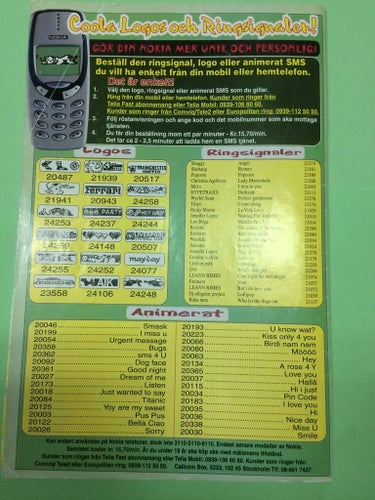 Serieparaden nr 9 från 2001