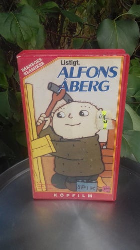 VHS Listigt AlfonsVHS - barnens favorit 55 minuter