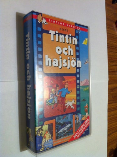 VHS: Tintin och hajsjön - Svensk