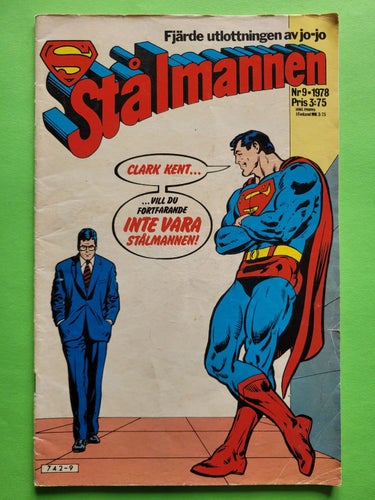 Stålmannen nr 9 från 1978