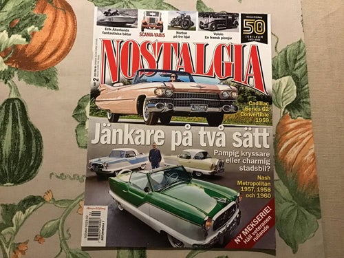 NOSTALGIA NR 2 2023 VOISIN,NORTON,SCANIA VABIS,BÅT,CADILLAC,ÖSTERSJÖN,LINKÖPING
