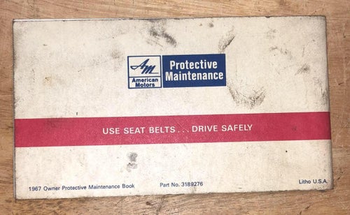 1967 AMC Rambler Owner´s Manual