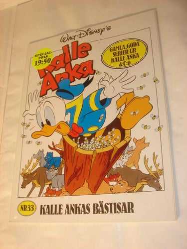 KALLE ANKAS BÄSTISAR 33 WALT DISNEYS ALB 1990
