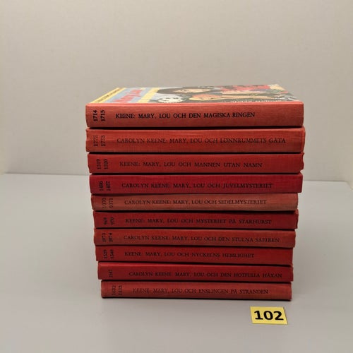 Mary, Lou x10 Ungdomsbok - Bokpaket - Se bilder för titlar