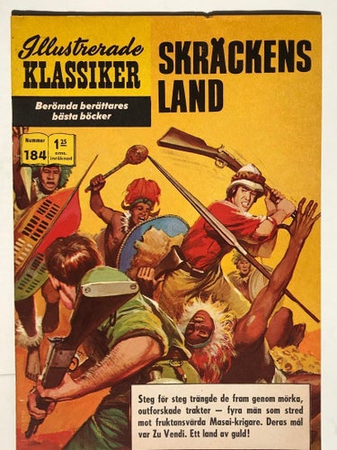 Ill Klassiker - 184. Skräckens land. VF+