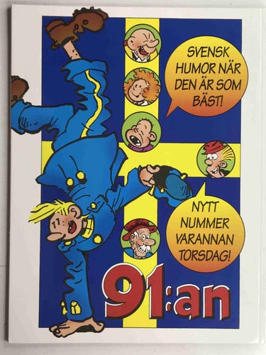 91:an Karlsson Julalbum 1996: Oläst!