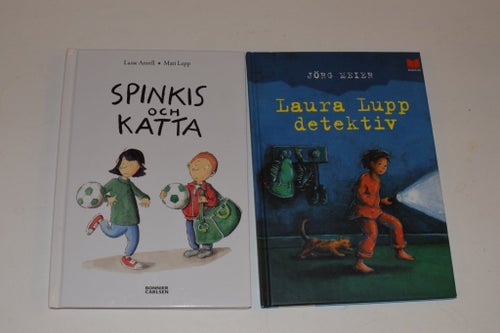 Lättlästa Laura Lupp detektiv & Spinkis och Katta