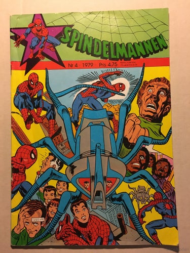 Spindelmannen Nr 4 1979