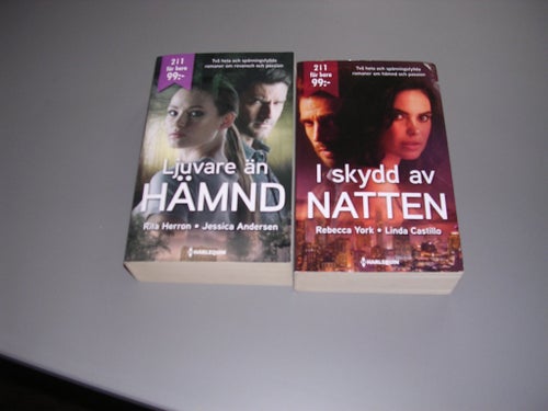 HQ Spänning Sommarläsning Miniserie " Hämnden" 4 st Berättelser