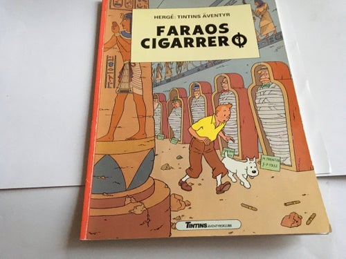 Tintins äventyr Faraos cigarrer, Nr 5, 1986