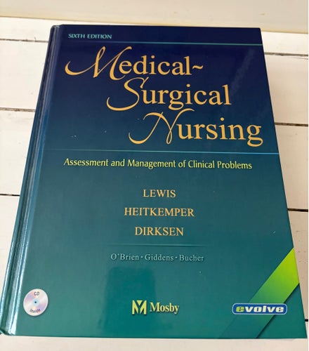 Medical-Surgical Nursing, Lewis, Heitkemper, Dirksen, 6th edition