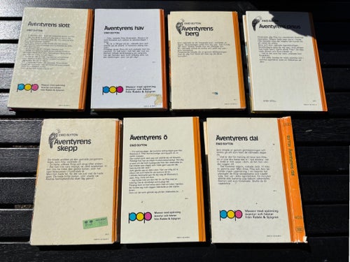 7 x Enid Blyton - Äventyrsserien