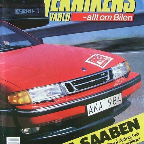 TEKNIKENS VÄRLD 1991/17.Saab 900 CS.Opel Astra.Cadillac.Elantra.Fiat Tempra.