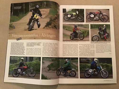 MCV NR 3 2011 VETERANCROSS I ÄLVÄNGEN,HUSQVARNA,LAVERDA JOTA 1000,LEIF LÄPPEN
