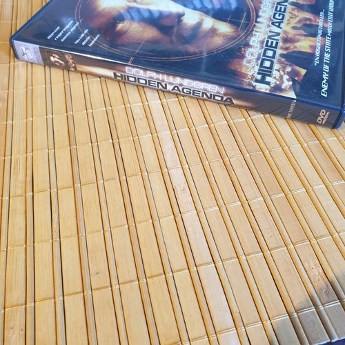 Hidden Agenda (2001) -DVD- Dolph Lundgren Maxim Roy - VG+