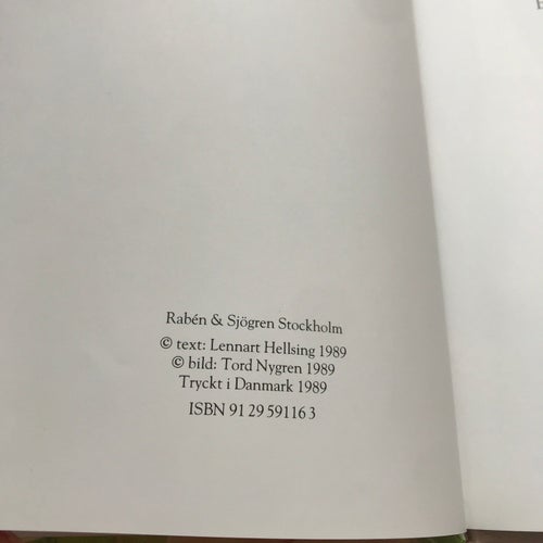 TUPPEN PÅ TOPPEN Lennart Hellsing Tord Nygren 1989