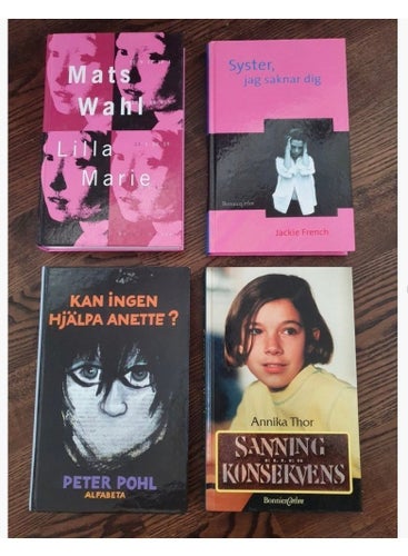 Bokpaket ungdomsböcker. Sanning eller konsekvens, Mats Wahl, Peter Pohl mfl