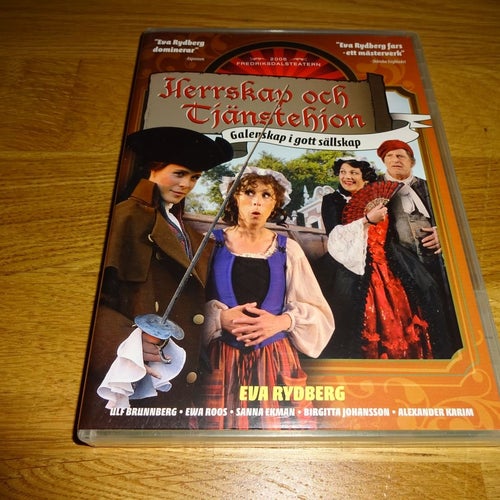 DVD-film: Herrskap och tjänstehjon (Eva Rydberg, Ewa Roos)
