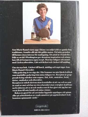 Läckert till lunch, middag och supé - Ann Marie Ramel, 1987