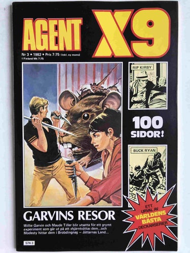 Agent X9 - 1982:3 Oläst!