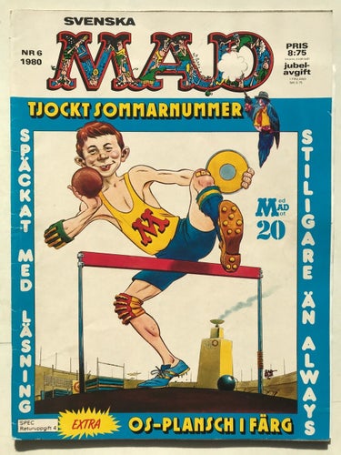 MAD - 1980:6 FN med OS-plansch