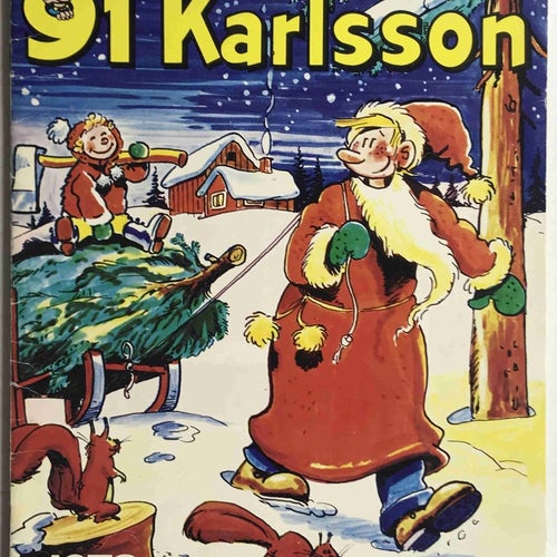 91:an Karlsson Julalbum 1978: VG-FN