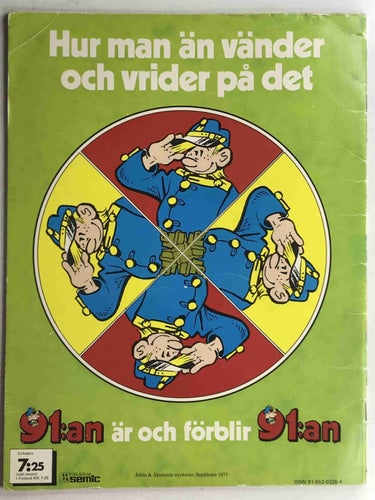 91:an Karlsson Julalbum 1978: VG-FN