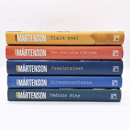 Jan Mårtenson - bokpaket med 5 böcker