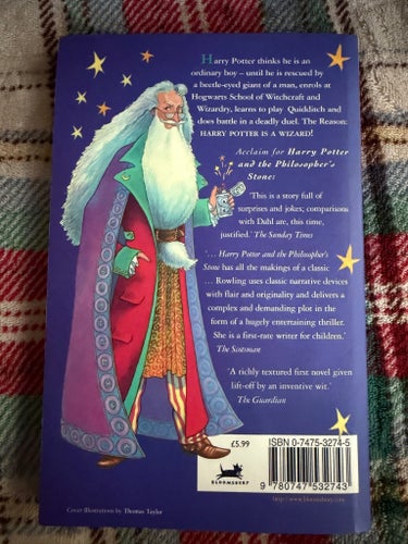 Harry Potter and the Philosopher's Stone av J.K. Rowling, 1997