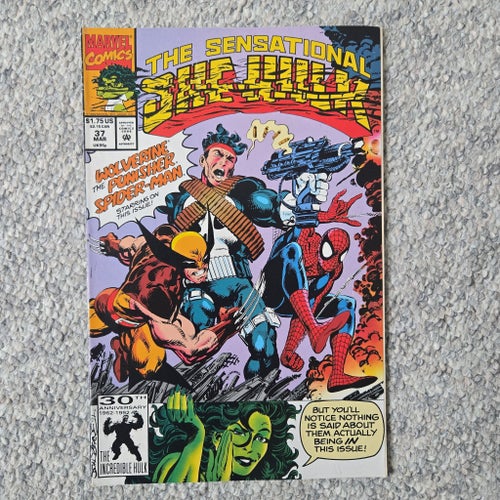 The Sensational She-Hulk #37 av John Byrne, 1992 Marvel