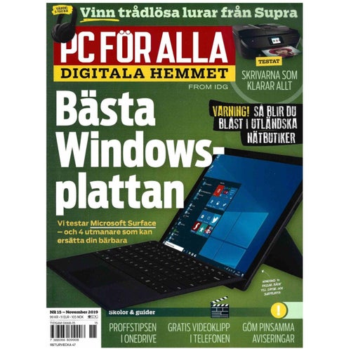 PC FÖR ALLA 2019-NR-15 November