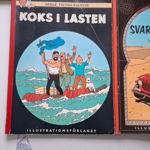 Tintins Äventyr - Hergé - Alla är första upplagan