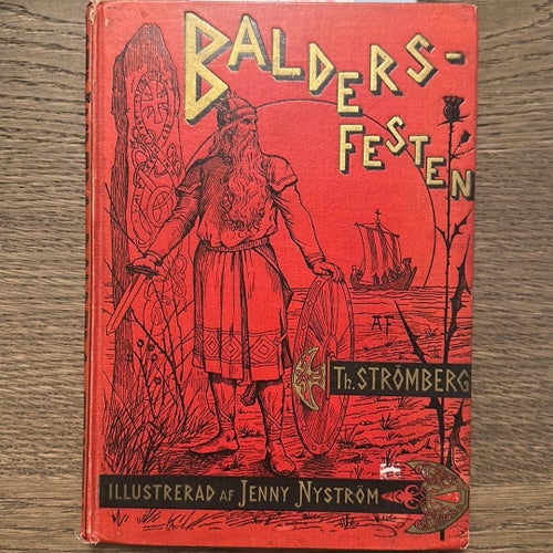 Balders-Festen av Th. Strömberg, illustrerad av Jenny Nyström