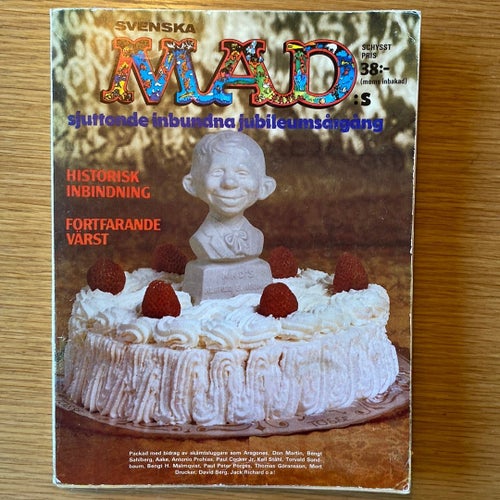 Svenska MAD 17:e jubelårgång Inbunden 1976