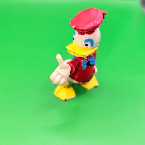 Kalle Anka Disney figur Samlarfigur Samlarleksak Retro Vintage längden 5.5 cm