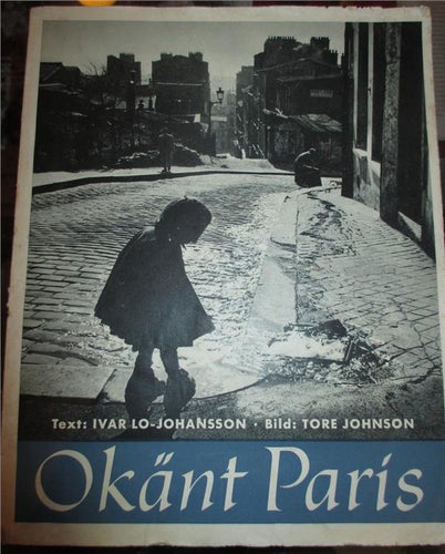 Ivar Lo- Johansson, Okänt Paris