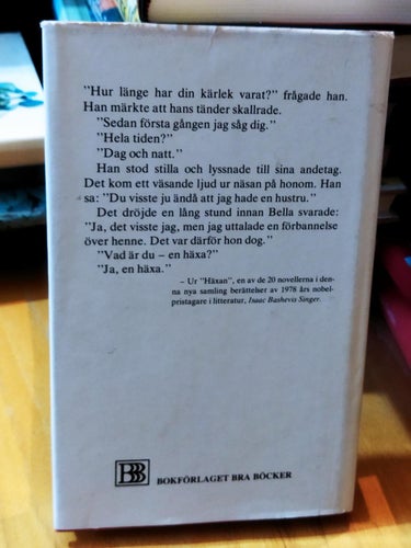 Passioner av Isaac Bashevis Singer. Bok, inbunden. Very Fine plus
