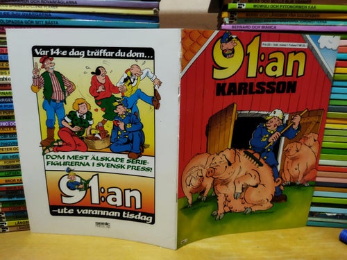 91:an Karlson tryckt 1988 Fine plus
