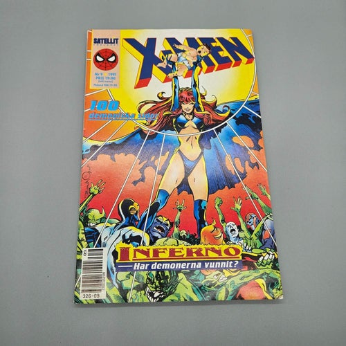 X-Men 1991 Nr 9 - Serietidning Marvel Satellit